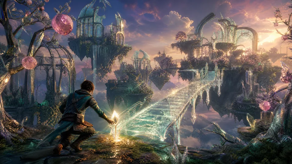 Illustration of Orchard of Glass